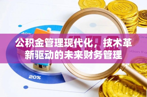 金口河公积金管理现代化，技术革新驱动的未来财务管理