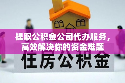 金口河提取公积金公司代办服务，高效解决你的资金难题