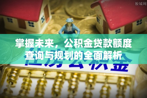 金口河掌握未来，公积金贷款额度查询与规划的全面解析